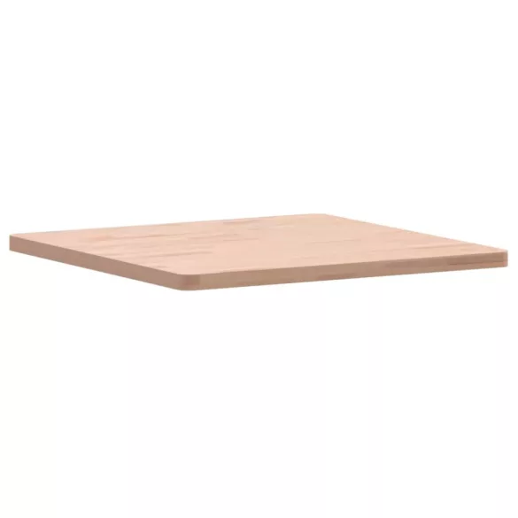 tömör bükkfa négyzet alakú asztallap 60 x 60 x 2,5 cm