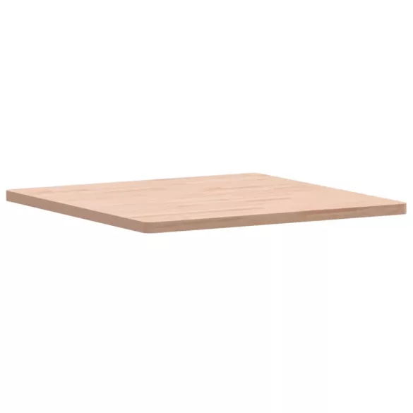 tömör bükkfa négyzet alakú asztallap 70 x 70 x 2,5 cm