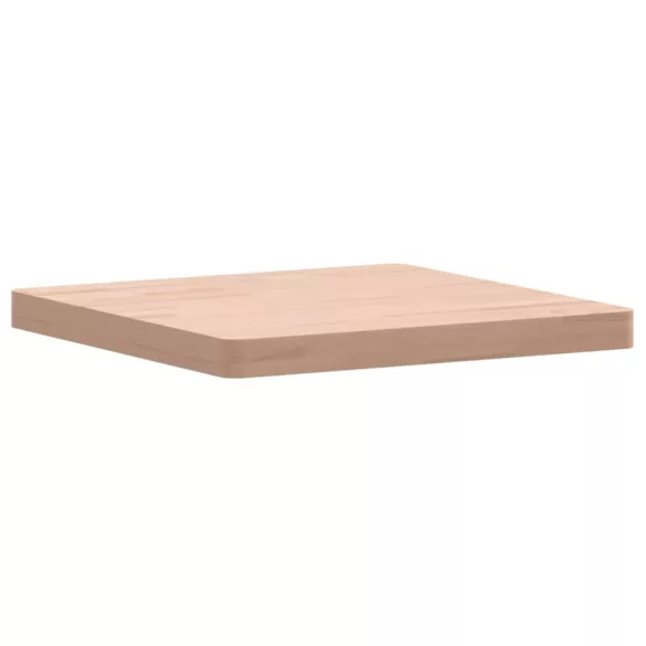 tömör bükkfa négyzet alakú asztallap 50 x 50 x 4 cm