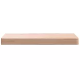 tömör bükkfa négyzet alakú asztallap 50 x 50 x 4 cm