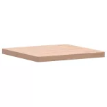 tömör bükkfa négyzet alakú asztallap 60 x 60 x 4 cm