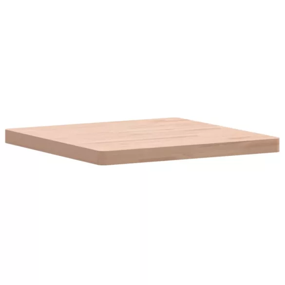 tömör bükkfa négyzet alakú asztallap 60 x 60 x 4 cm