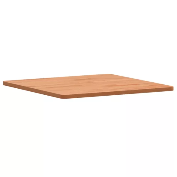 tömör bükkfa négyzet alakú asztallap 50 x 50 x 1,5 cm