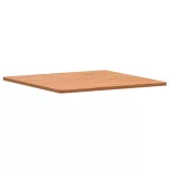 tömör bükkfa négyzet alakú asztallap 60 x 60 x 1,5 cm
