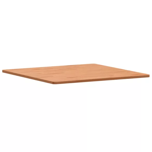 tömör bükkfa négyzet alakú asztallap 70 x 70 x 1,5 cm