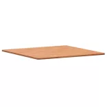 tömör bükkfa négyzet alakú asztallap 80 x 80 x 1,5 cm