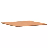 tömör bükkfa négyzet alakú asztallap 90 x 90 x 1,5 cm