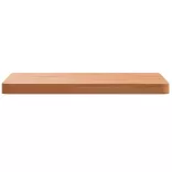 tömör bükkfa négyzet alakú asztallap 40 x 40 x 2,5 cm