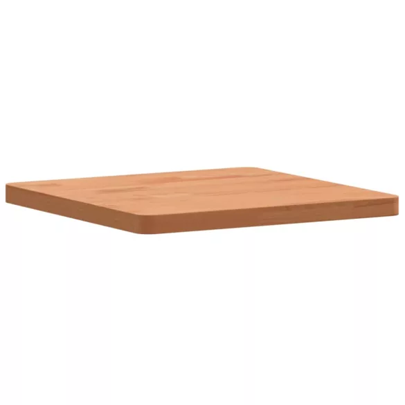 tömör bükkfa négyzet alakú asztallap 40 x 40 x 2,5 cm