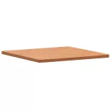 tömör bükkfa négyzet alakú asztallap 70 x 70 x 2,5 cm