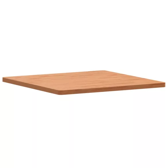 tömör bükkfa négyzet alakú asztallap 70 x 70 x 2,5 cm