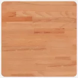 tömör bükkfa négyzet alakú asztallap 40 x 40 x 4 cm