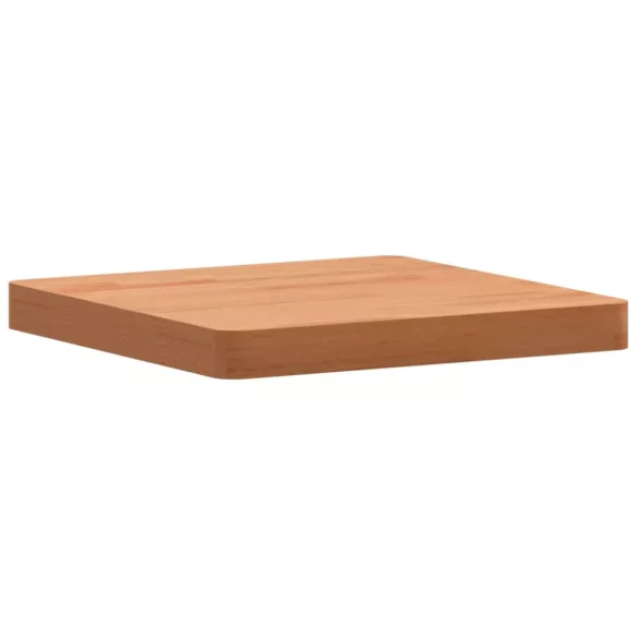 tömör bükkfa négyzet alakú asztallap 40 x 40 x 4 cm