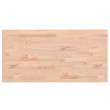 tömör bükkfa fürdőszobai pult 80x40x1,5 cm