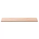 tömör bükkfa fürdőszobai pult 80x40x1,5 cm