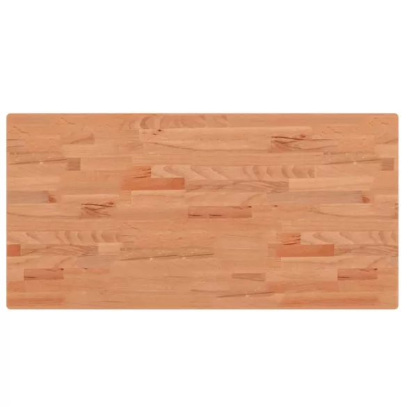 tömör bükkfa fürdőszobai pult 100 x 50 x 2,5 cm