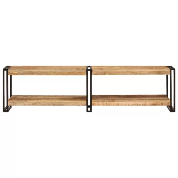 tömör mangófa TV-szekrény 160 x 30 x 40 cm