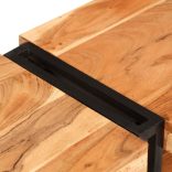 tömör akácfa TV-szekrény 160 x 30 x 40 cm