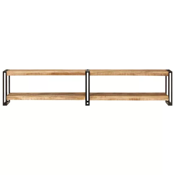 tömör mangófa TV-szekrény 200 x 30 x 40 cm