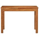 tömör akácfa étkezőasztal 110 x 55 x 76 cm