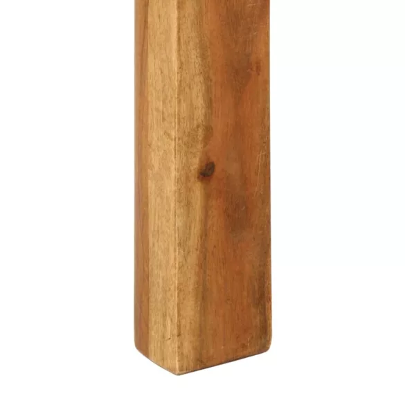 tömör akácfa étkezőasztal 110 x 55 x 76 cm