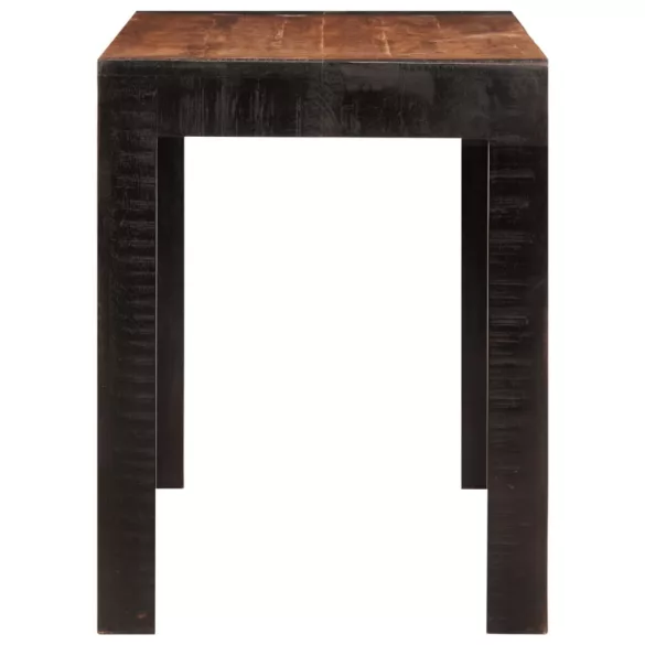 mézbarna tömör mangófa étkezőasztal 120x60x76 cm