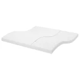 fehér 7 zónás 20 ILD keménységű habmatrac 200 x 200 cm