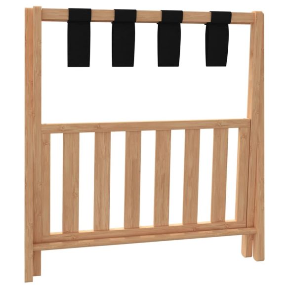 bambusz bőröndtartó 68 x 38 x 58 cm