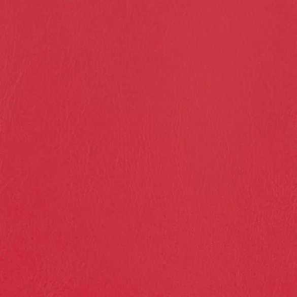 piros műbőr kagylófotel lábtartóval