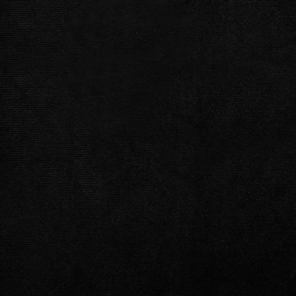 fekete bársony kagylófotel