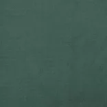 sötétzöld bársony kagylófotel lábzsámollyal