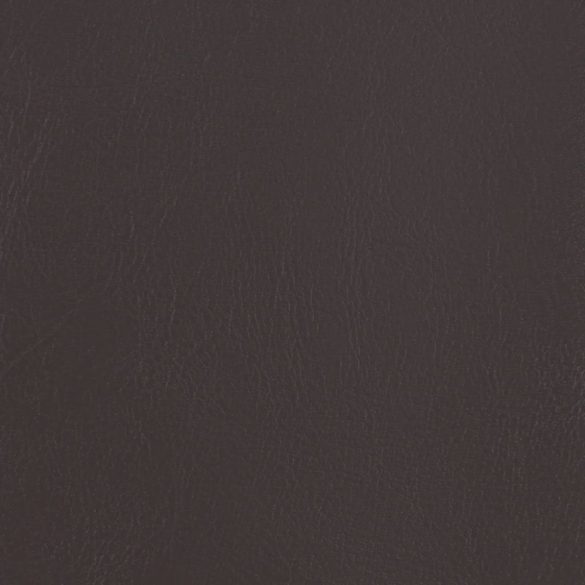 barna műbőr kagylófotel lábtartóval