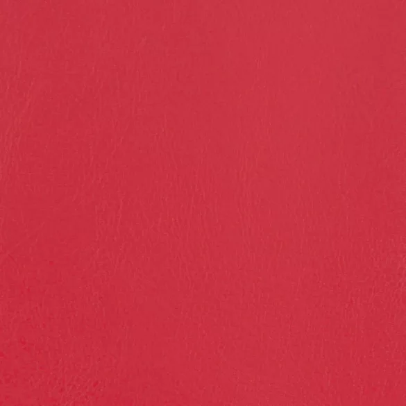 piros műbőr kagylófotel lábtartóval