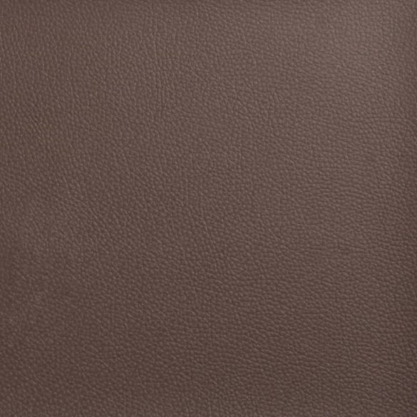 barna műbőr dönthető masszázsfotel lábtartóval