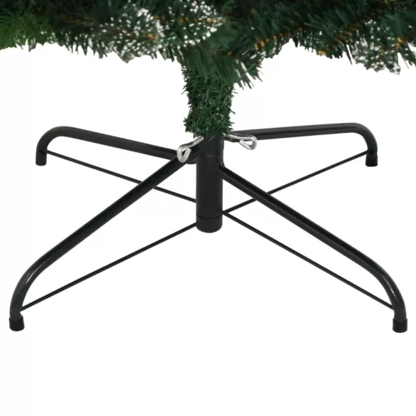 csuklópántos műkarácsonyfa piros bogyókkal 180 cm