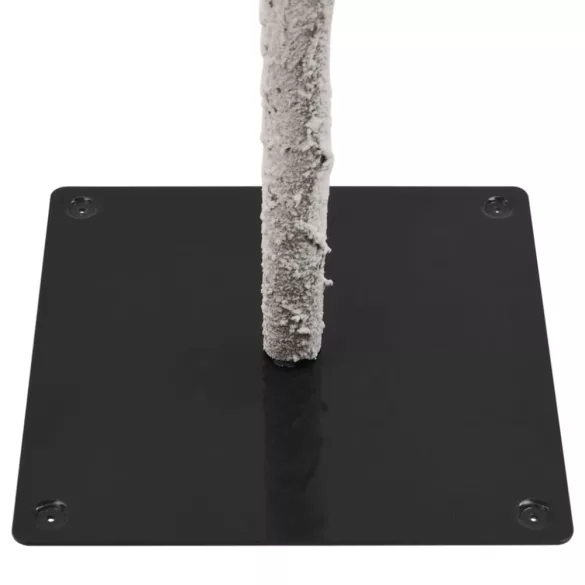 műkarácsonyfa hóval 210 cm