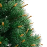 csuklópántos műkarácsonyfa állvánnyal 150 cm