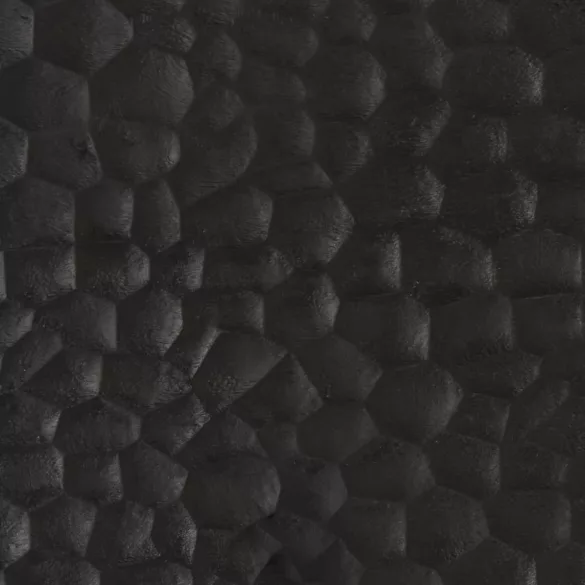 fekete tömör mangófa TV-szekrény 80 x 33 x 46 cm