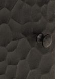 fekete tömör mangófa fali fürdőszobaszekrény 38 x 33 x 48 cm