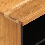 tömör akácfa és szerelt fa TV-szekrény 100 x 33 x 46 cm