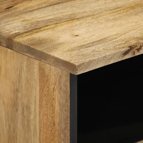 tömör mangófa éjjeliszekrény 40 x 33 x 46 cm