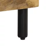 tömör mangófa TV-szekrény 100 x 33 x 46 cm