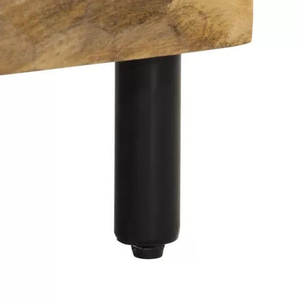 tömör mangófa TV-szekrény 100 x 33 x 46 cm