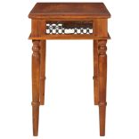 tömör akácfa íróasztal fiókkal 110 x 50 x 76 cm