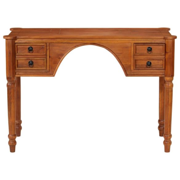 tömör akácfa íróasztal fiókokkal 110 x 50 x 76 cm