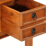 tömör akácfa íróasztal fiókokkal 110 x 50 x 76 cm