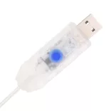 könnyen felállítható műkarácsonyfa 50 db LED fénnyel 120 cm