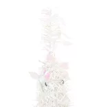 könnyen felállítható műkarácsonyfa 200 db LED fénnyel 210 cm