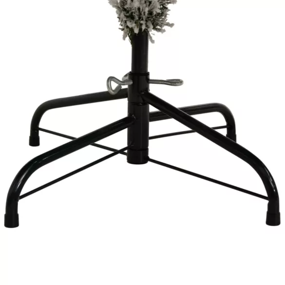 csuklópántos műkarácsonyfa hóval 240 cm