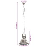 alumínium függőlámpa 29 x 29 x 153 cm